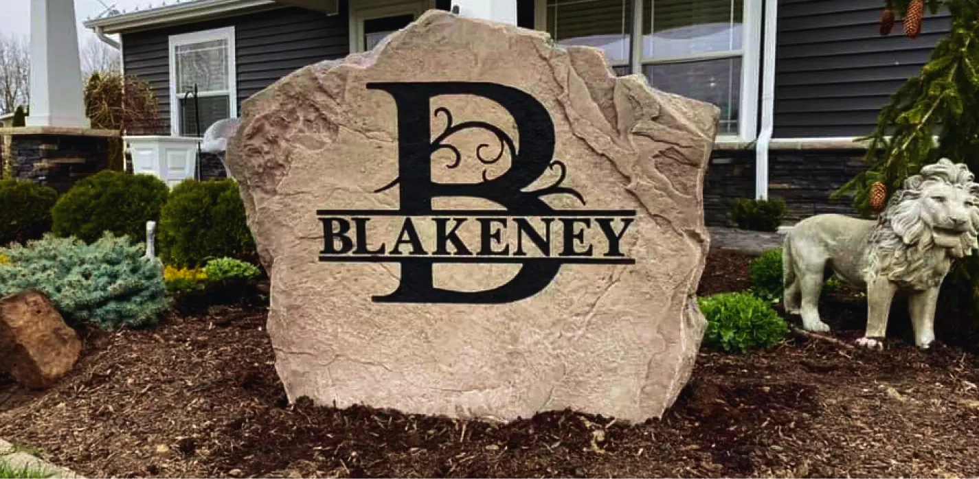 Stone Signage